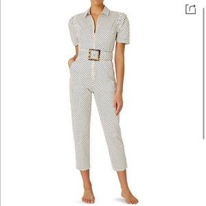 We Wore What Puff Sleeve Jumpsuit